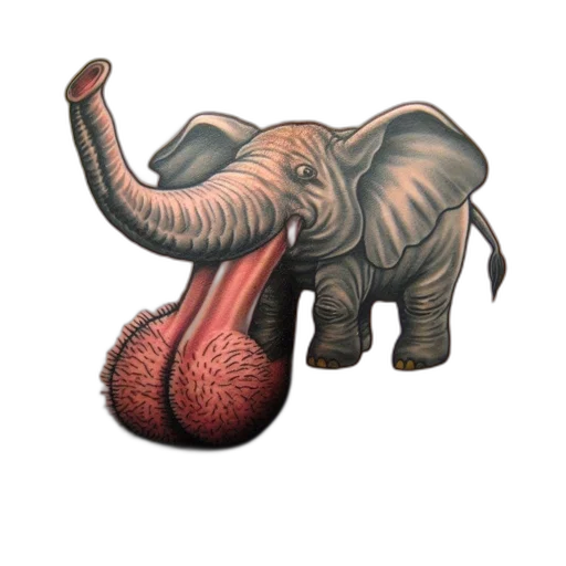 animal, creature, concept art, photorealistic transparent PNG cut-out