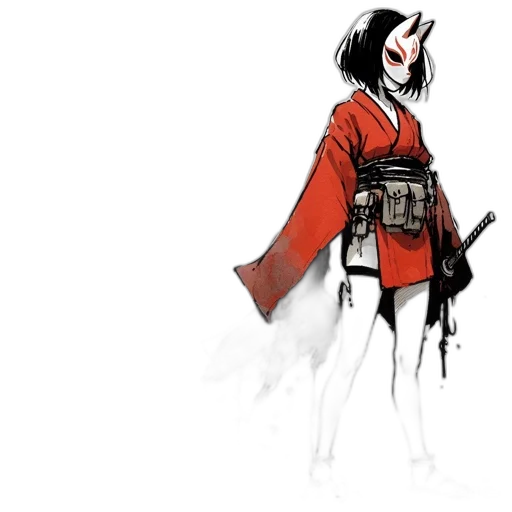 weapon, staff, jacket, dress transparent PNG cut-out
