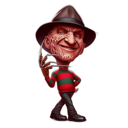 creature, hat, concept art, 3d render transparent PNG cut-out
