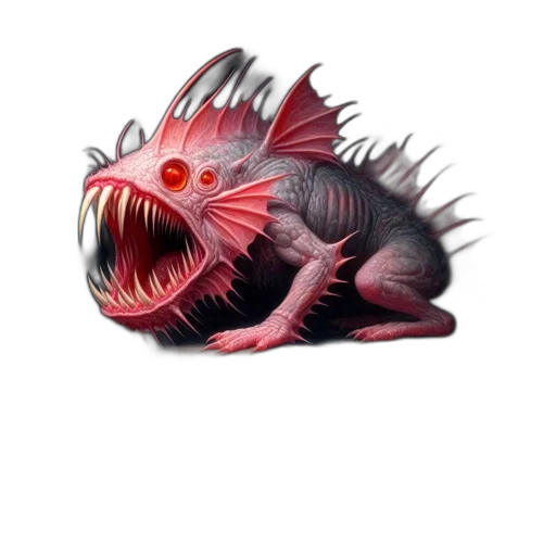 creature, dragon, animal, weapon transparent PNG cut-out