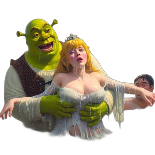 crown, mask, dress, creature transparent PNG cut-out