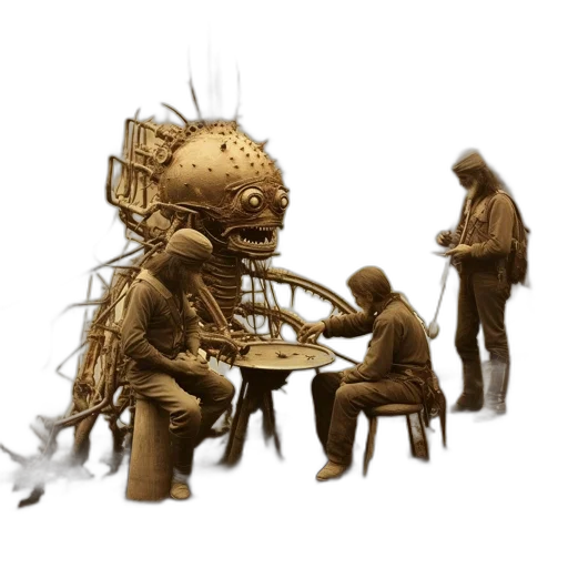 furniture, robot, creature, food transparent PNG cut-out