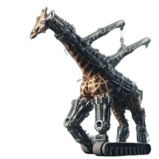 animal, robot, creature, weapon transparent PNG cut-out
