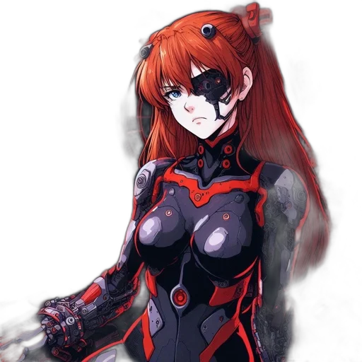 robot, dress, weapon, mask transparent PNG cut-out