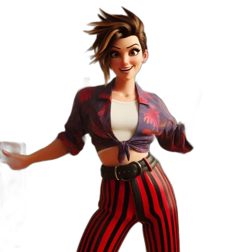 jacket, concept art, 3d render, cartoon transparent PNG cut-out