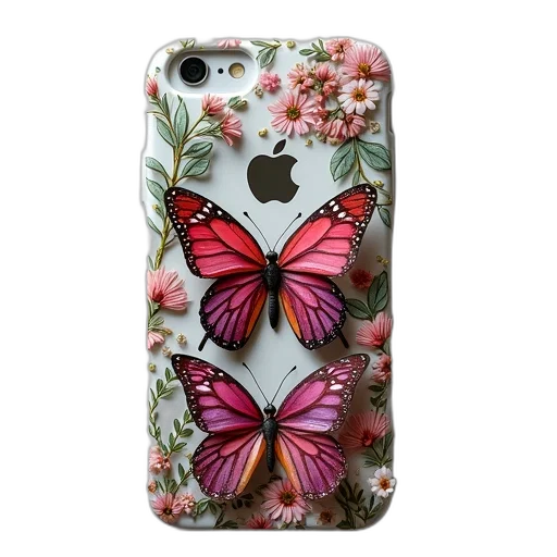 butterfly, case, iphone, ipad transparent PNG cut-out