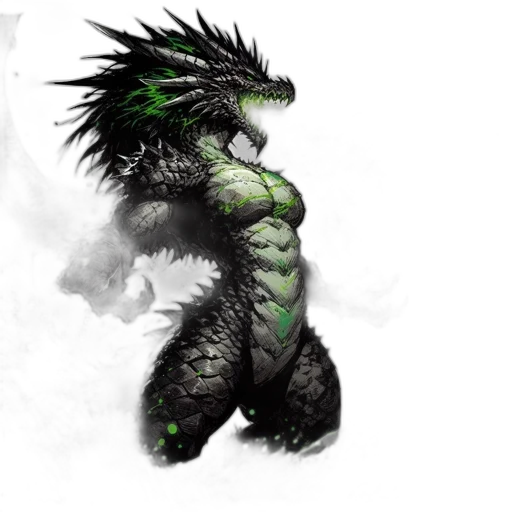 dragon, creature, animal, concept art transparent PNG cut-out