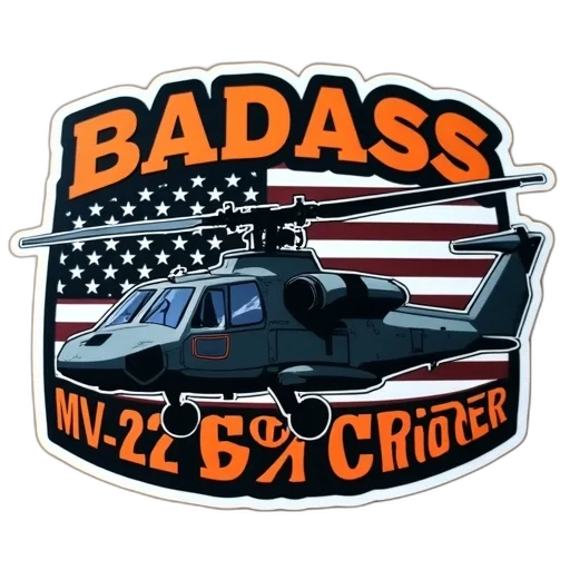 cartoon, sticker, featuring, helicopter transparent PNG cut-out