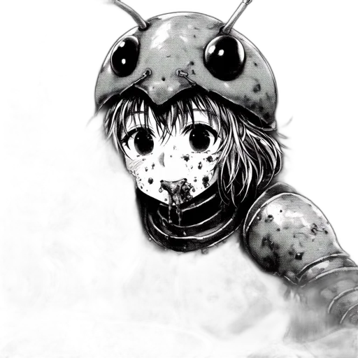 robot, mask, creature, face transparent PNG cut-out