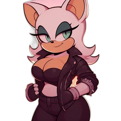 jacket, cartoon, concept art, cyberpunk transparent PNG cut-out