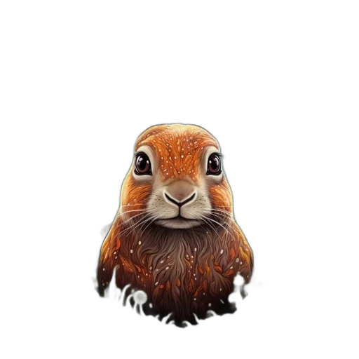 animal, hair, creature, staff transparent PNG cut-out