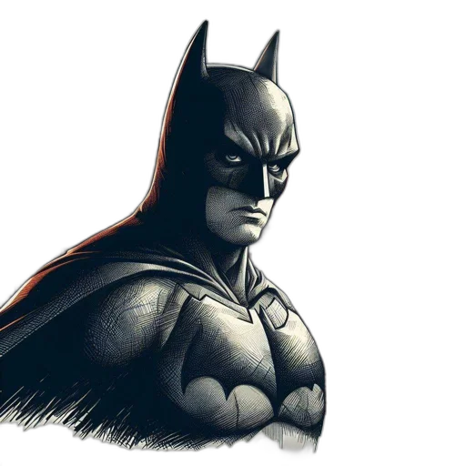 comic book art, concept art, photorealistic, pencil sketch transparent PNG cut-out