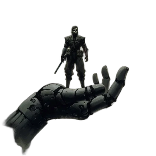 weapon, robot, creature, mask transparent PNG cut-out