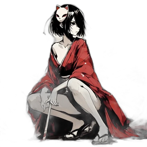 dress, staff, weapon, animal transparent PNG cut-out
