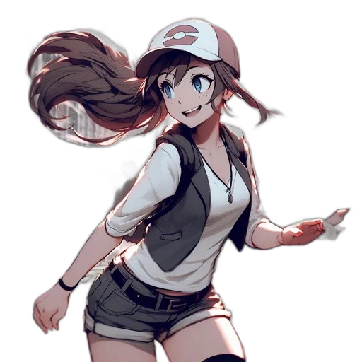hat, staff, dress, robot transparent PNG cut-out