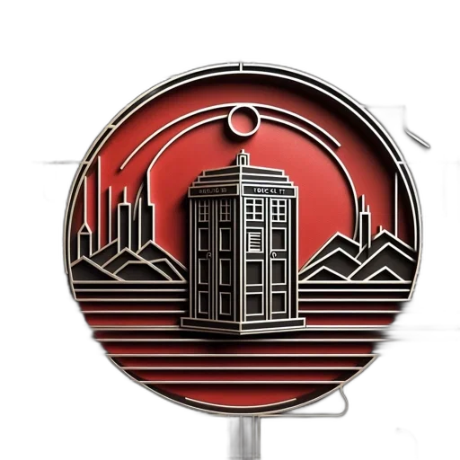 building, staff, jewelry, 3d render transparent PNG cut-out