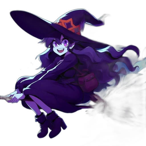 hat, staff, creature, dress transparent PNG cut-out