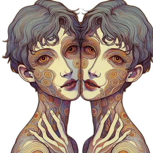 mask, face, fantasy art, watercolor transparent PNG cut-out