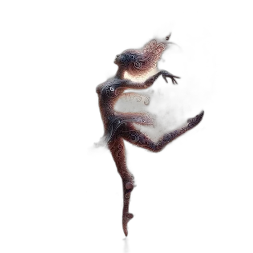 dragon, creature, animal, staff transparent PNG cut-out