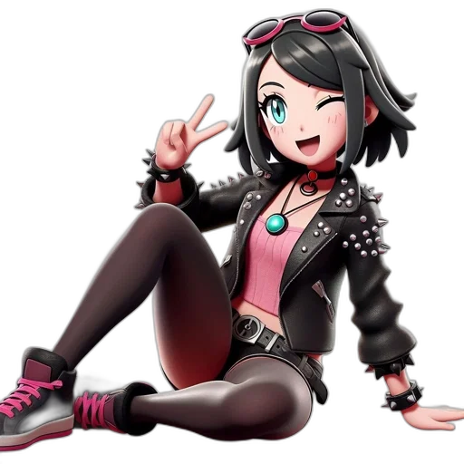 jacket, weapon, staff, cartoon transparent PNG cut-out