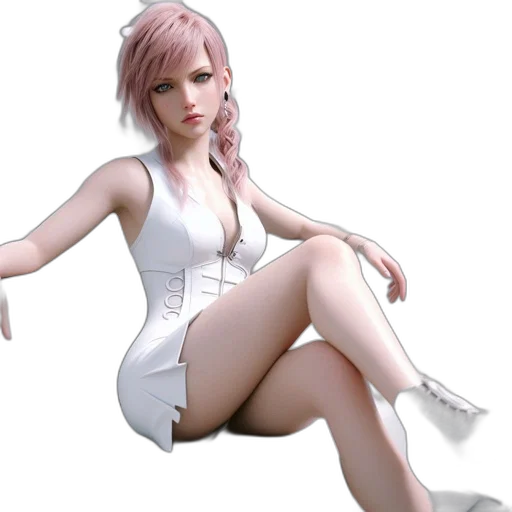 dress, 3d render, concept art, photorealistic transparent PNG cut-out