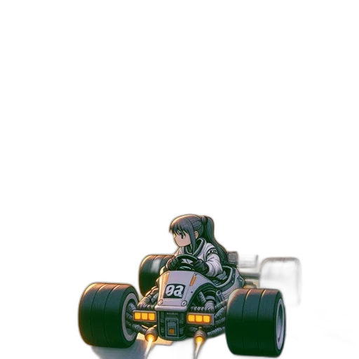 car, robot, weapon, animal transparent PNG cut-out
