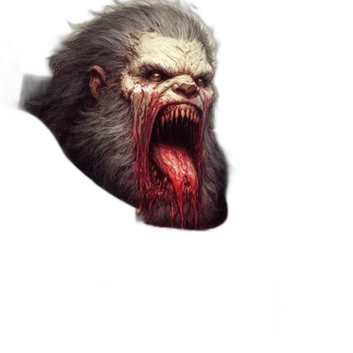 creature, face, animal, mask transparent PNG cut-out