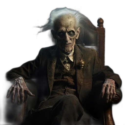 staff, face, creature, furniture transparent PNG cut-out