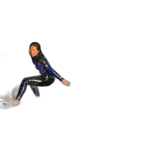 3d render, concept art, outer space, surfer transparent PNG cut-out