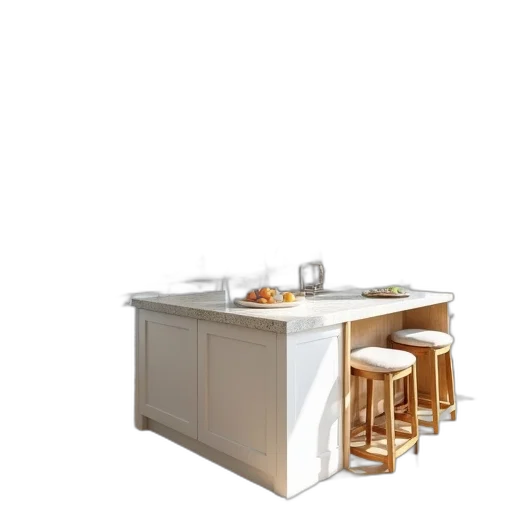 furniture, 3d render, photorealistic, concept art transparent PNG cut-out