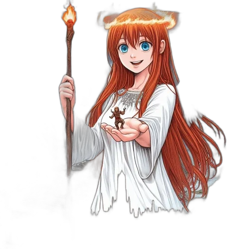 staff, weapon, dragon, animal transparent PNG cut-out