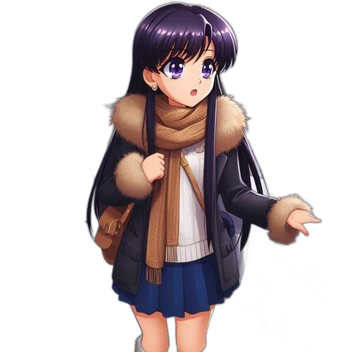jacket, staff, umbrella, weapon transparent PNG cut-out