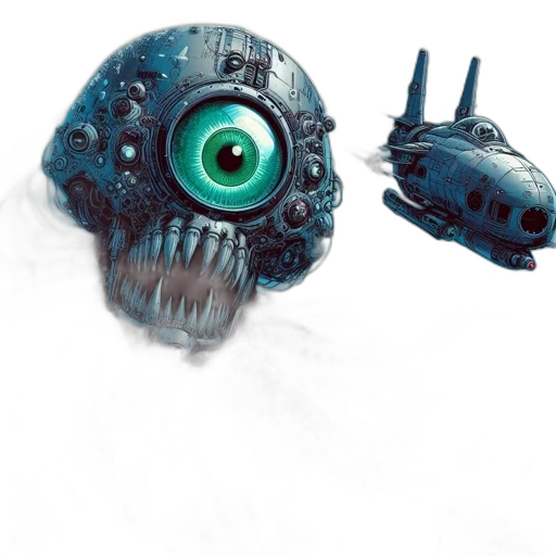 mask, creature, robot, face transparent PNG cut-out