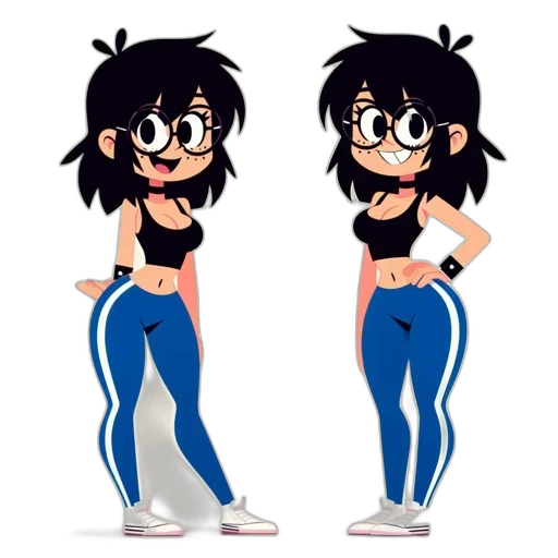 cartoon, concept art, anime, pixel art transparent PNG cut-out