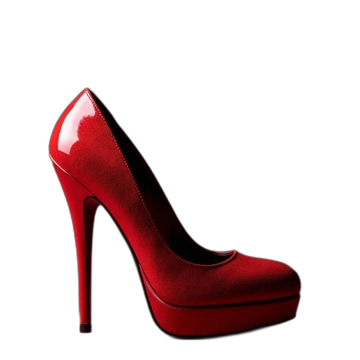 shoes, weapon, dress, 3d render transparent PNG cut-out