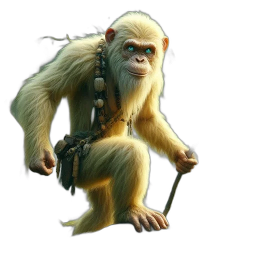 animal, staff, creature, concept art transparent PNG cut-out
