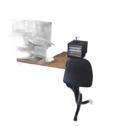 furniture, staff, robot, 3d render transparent PNG cut-out