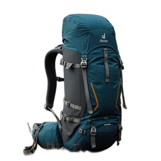 jacket, deuter, backpacking, aircongrent transparent PNG cut-out