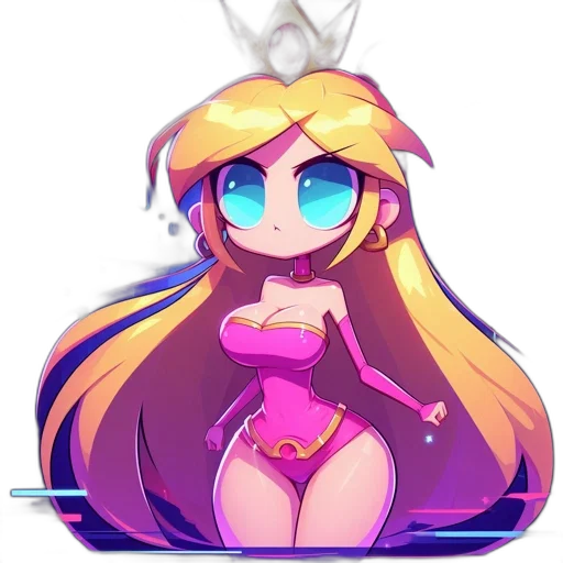 staff, crown, dress, robot transparent PNG cut-out