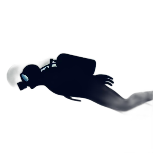 creature, mask, robot, staff transparent PNG cut-out
