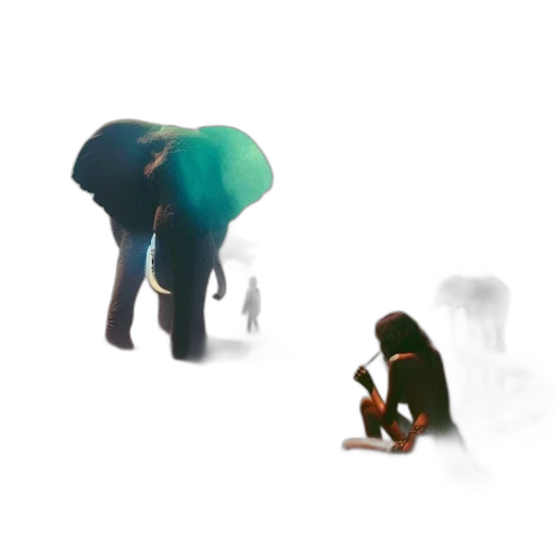 animal, creature, concept art, 3d render transparent PNG cut-out