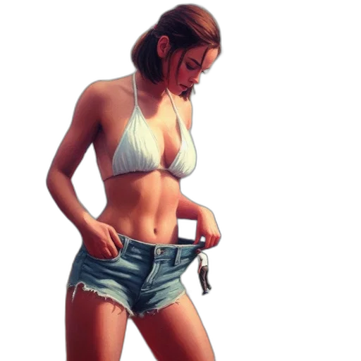 jacket, concept art, photorealistic, pixel art transparent PNG cut-out