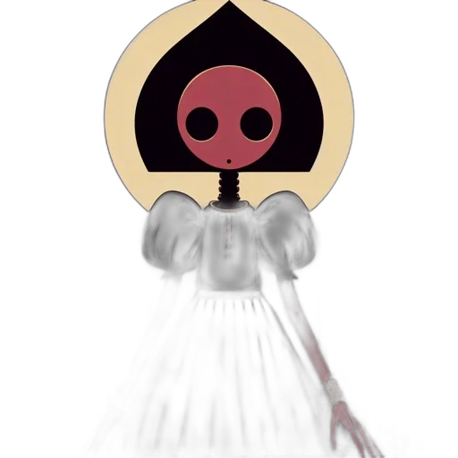 dress, staff, crown, jewelry transparent PNG cut-out