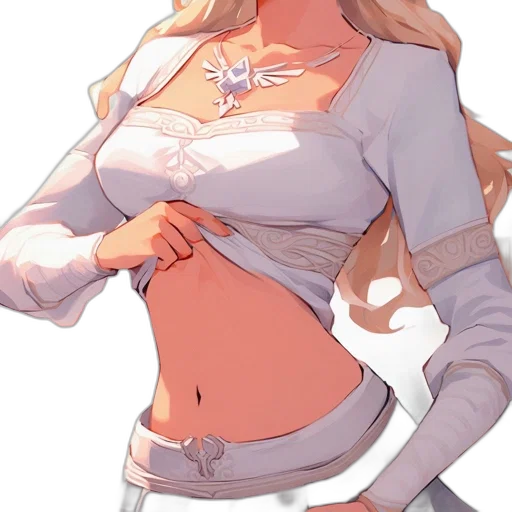 dress, staff, jacket, crown transparent PNG cut-out