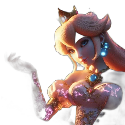 staff, crown, dress, jewelry transparent PNG cut-out