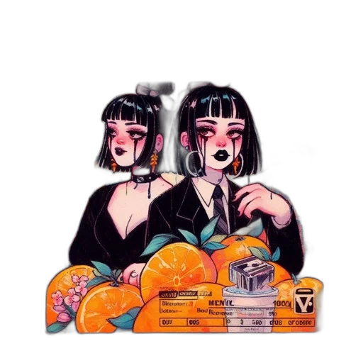 food, jewelry, vaporwave, concept art transparent PNG cut-out