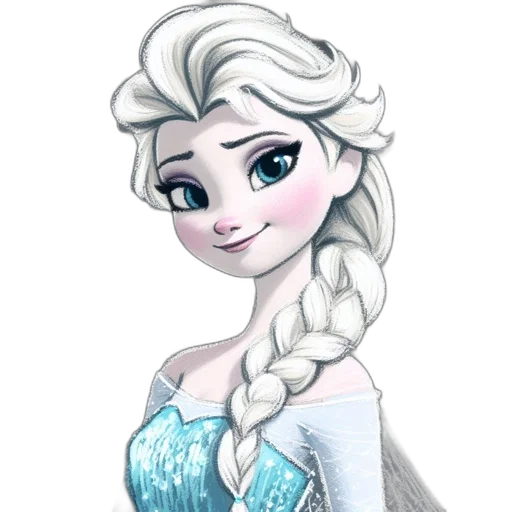 dress, face, crown, staff transparent PNG cut-out