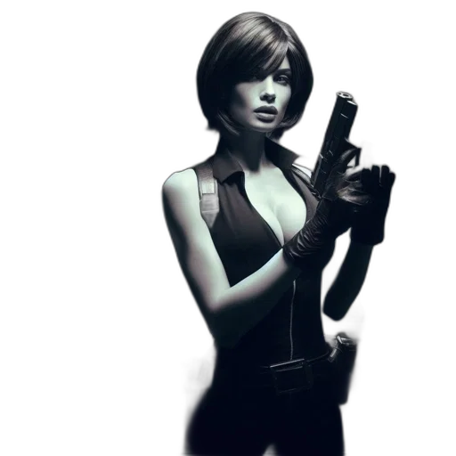 weapon, concept art, comic book art, photorealistic transparent PNG cut-out