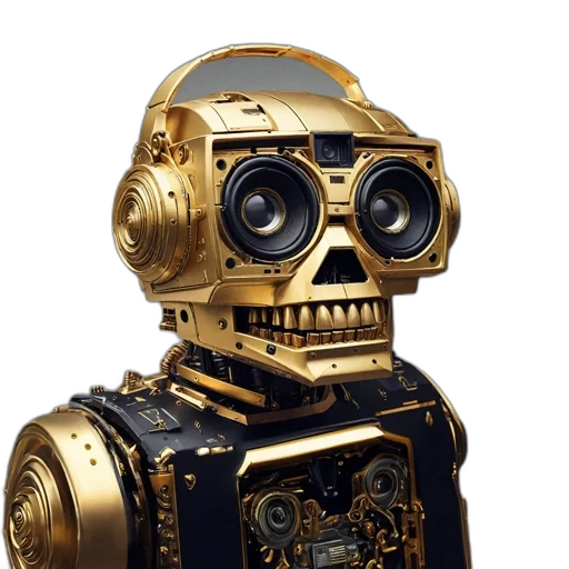 robot, mask, face, animal transparent PNG cut-out