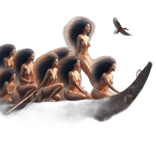 hair, concept art, fantasy art, photorealistic transparent PNG cut-out
